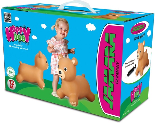 Oso Saltarin Correpasillos - Juguete Infantil Marron